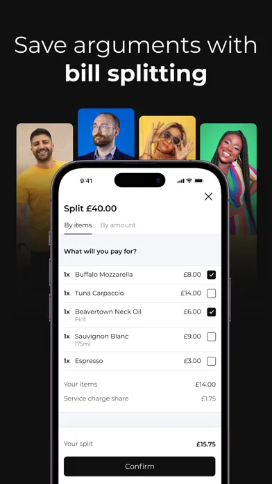 Capturas de tela do OrderPay – Easy Order & Pay UK