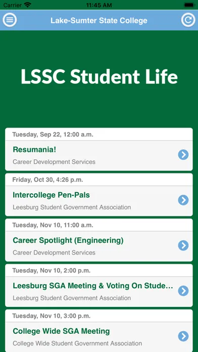 LSSC Student Life স্ক্রিনশট