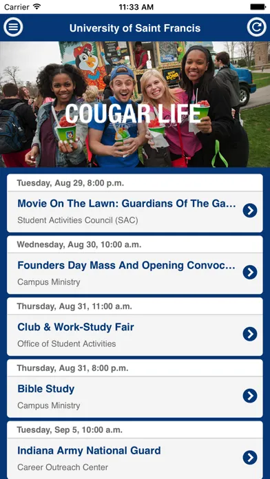 Скриншоты Cougar Events