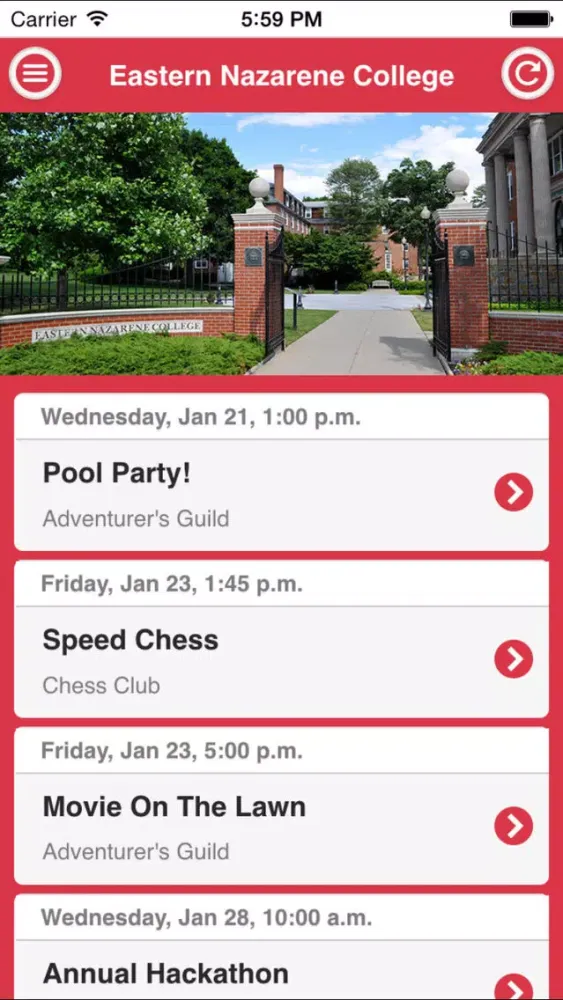 تصاویر Eastern Nazarene College Events
