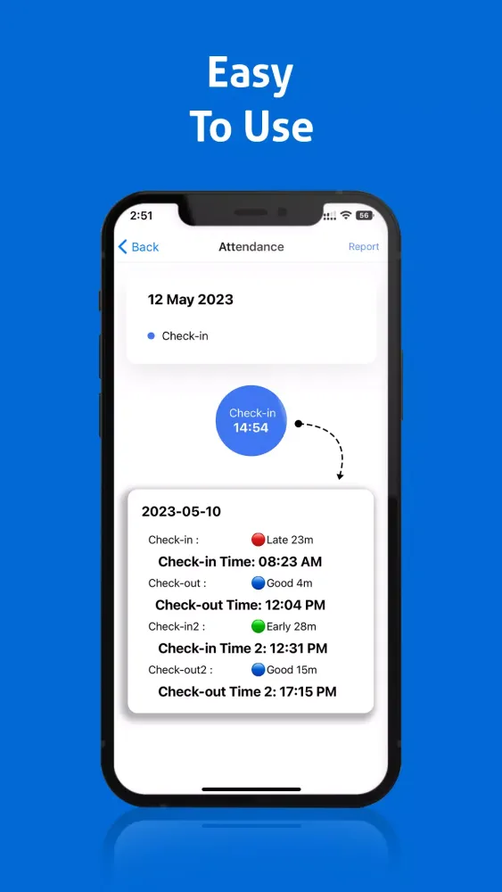CheckinMe سکرین شاٹس