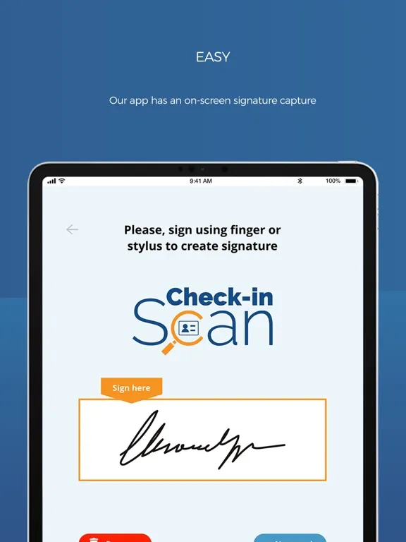 Guest Check iPad  스크린샷