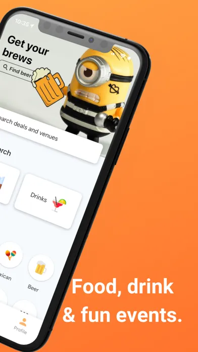 Zrzuty ekranu Checkle: Find Happy Hours