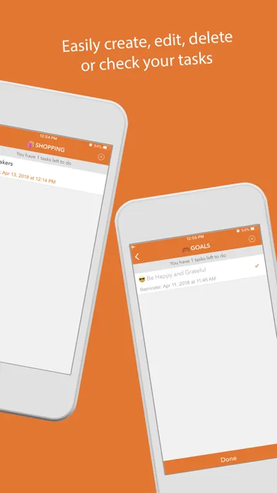 Zrzuty ekranu Checklist - Tasks & To Do List