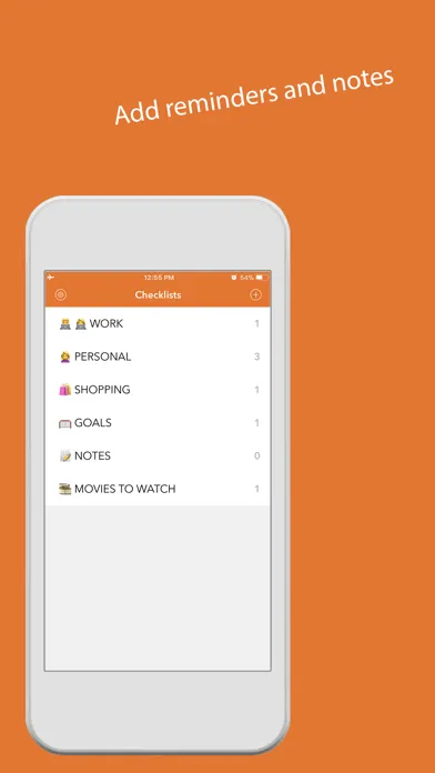 Zrzuty ekranu Checklist - Tasks & To Do List