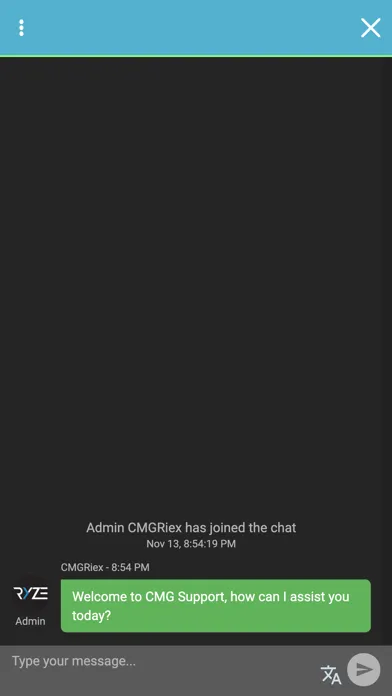 CMG Chat Ekran Görüntüleri