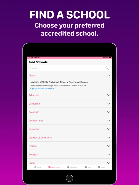 Pre-RN Check Off iPad  Screenshots