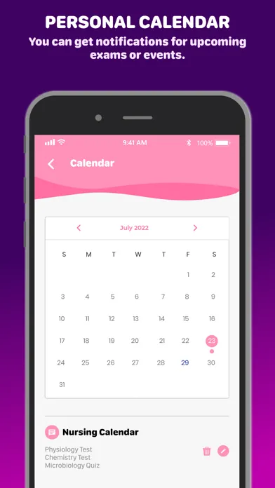 Pre-RN Check Off Screenshots