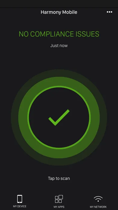 Harmony Mobile Protect Screenshots