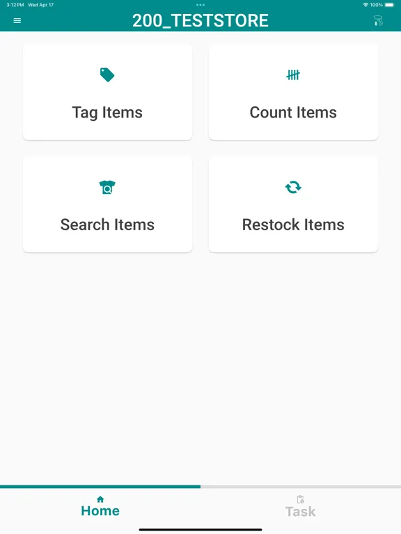 ItemOptix Retail iPad Screenshots
