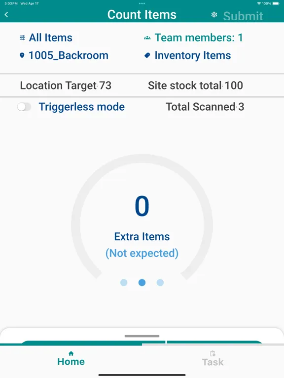 ItemOptix Retail iPad Screenshots