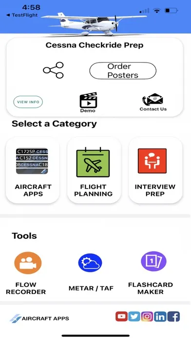 Captures d'écran de Cessna Checkride Prep