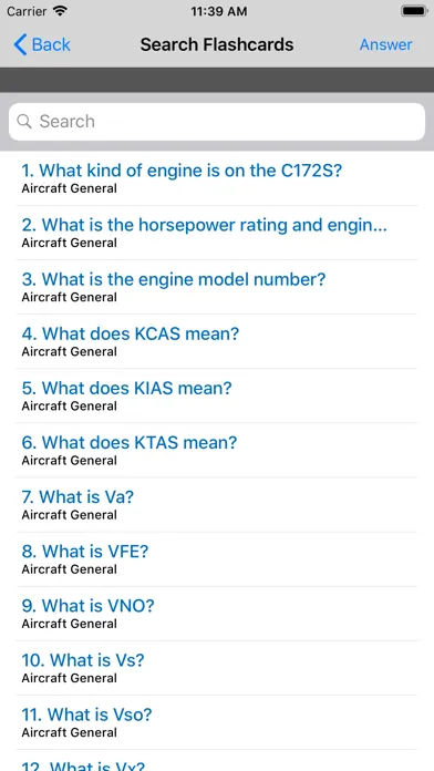 Captures d'écran de Cessna Checkride Prep