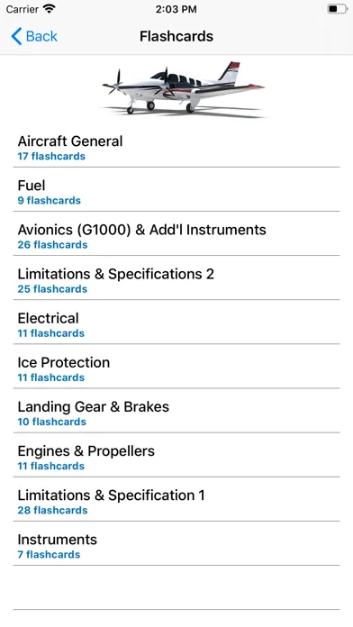 Beechcraft Checkride Prep Screenshots