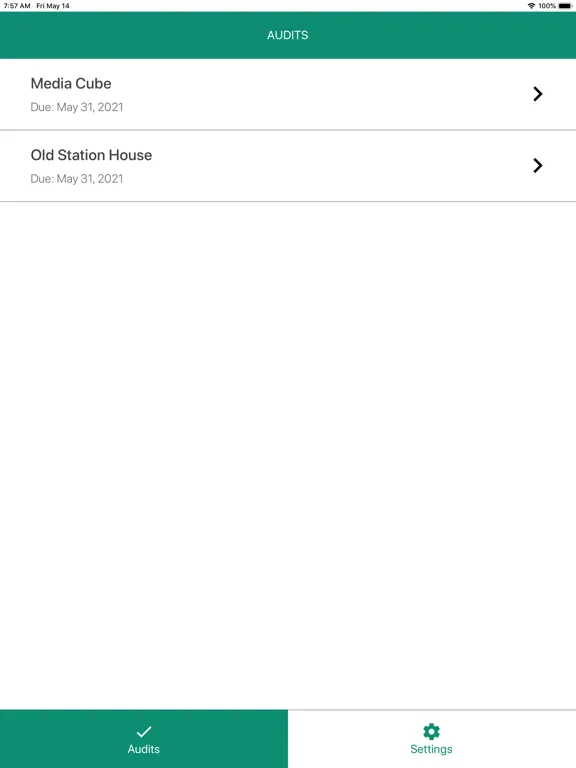 Auditor iPad 应用截图