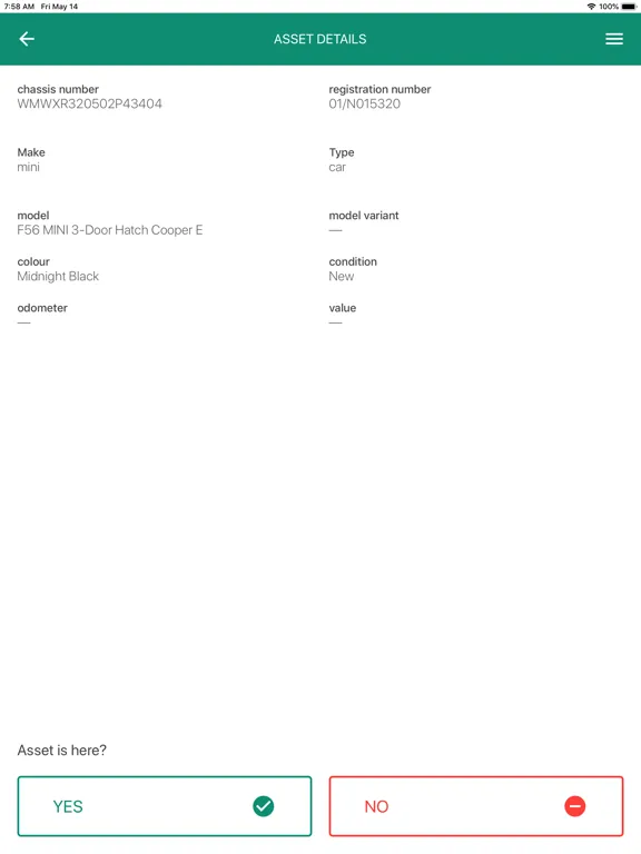 Auditor iPad 应用截图