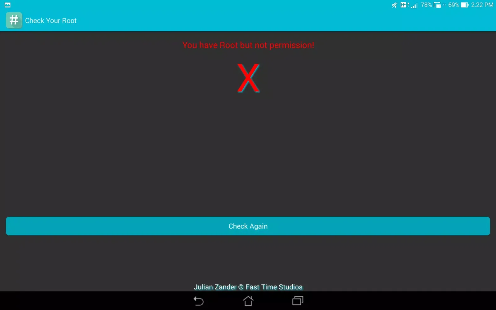 Check Your Root Screenshots