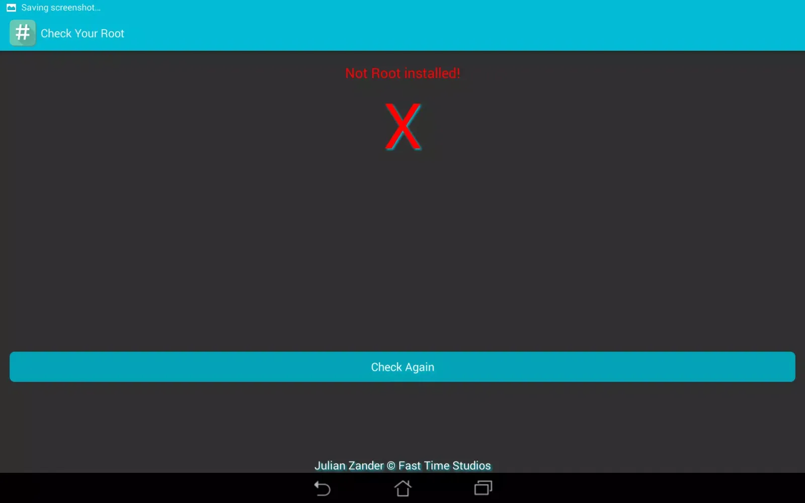 Check Your Root Screenshots
