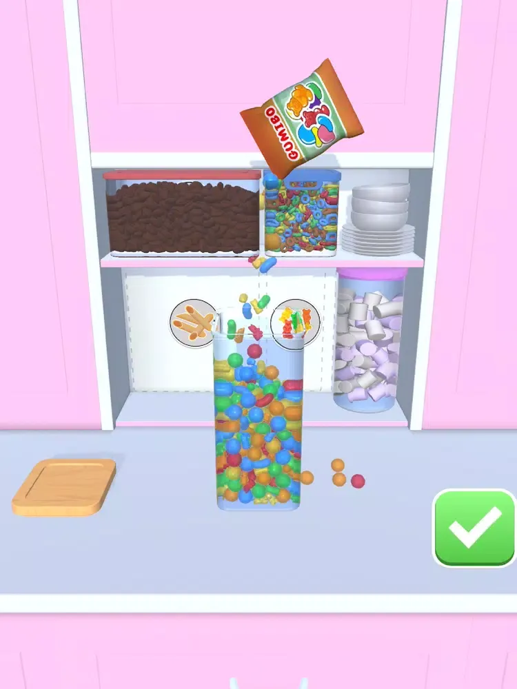 Capturas de pantalla de Snack Sort 3D iPad 