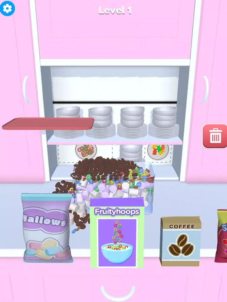 Capturas de pantalla de Snack Sort 3D iPad 