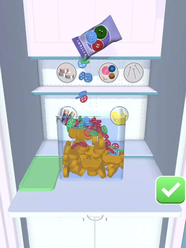 Capturas de pantalla de Snack Sort 3D iPad 