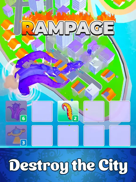 Captures d'écran de Monster City Merge iPad 