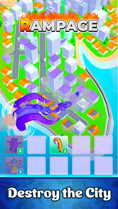 Captures d'écran de Monster City Merge