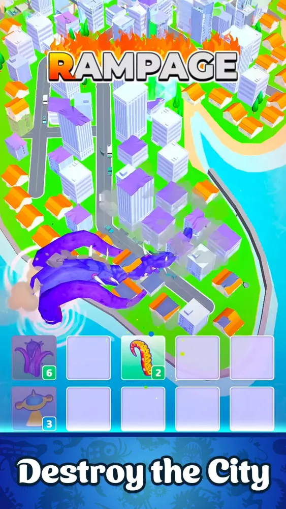 Monster City Merge スクリーンショット