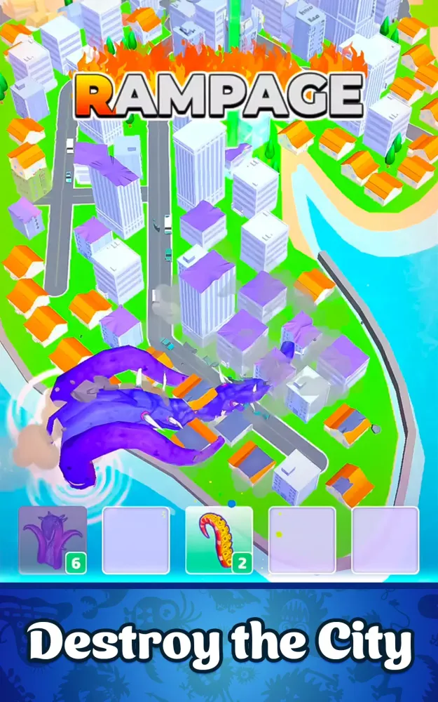 Monster City Merge スクリーンショット