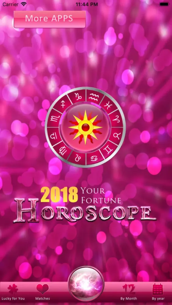 2018 Fortune Horoscope 스크린샷
