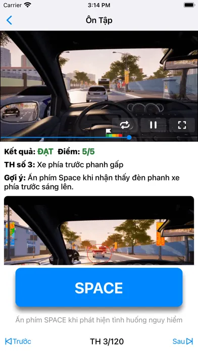 120 Câu Mô Phỏng GPLX OFFLINE應用截圖