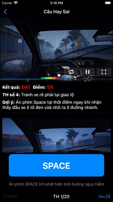 120 Câu Mô Phỏng GPLX OFFLINE應用截圖
