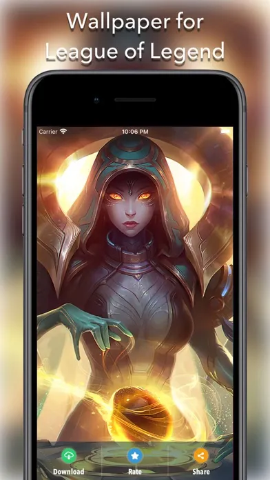 Capturas de tela do Wallpapers for HOT Games HD,4K