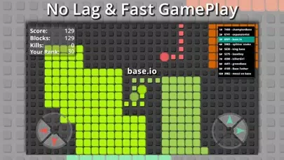 splix.io snake - base.io iPad  スクリーンショット