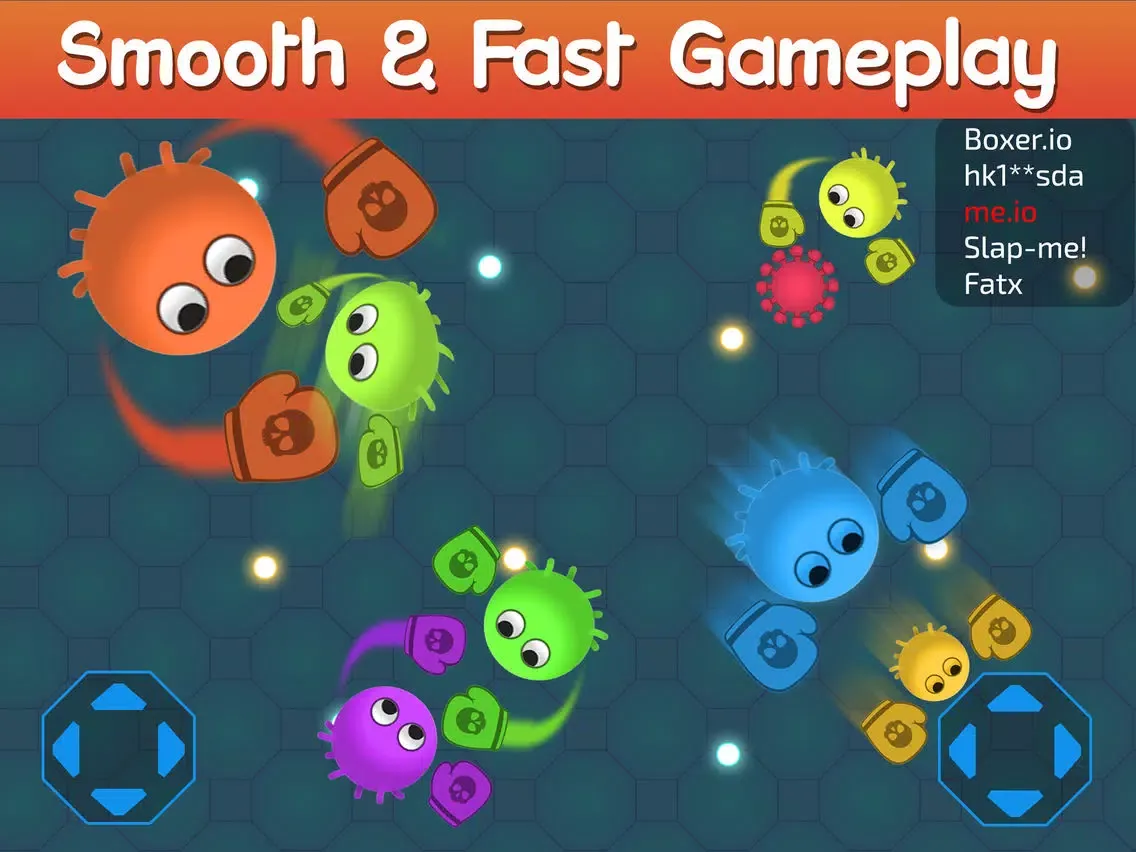 Tangkapan skrin boxer.io - punch io game iPad 