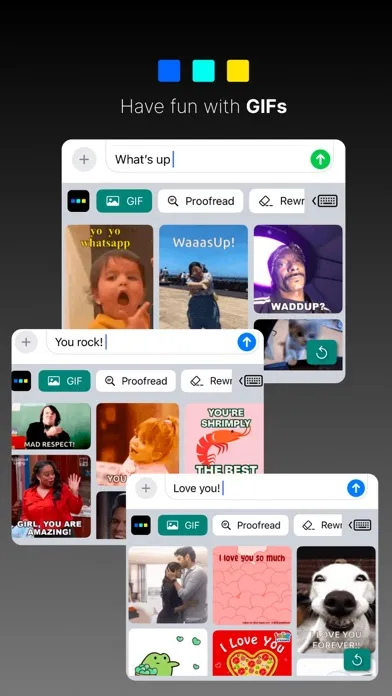 Capturas de pantalla de TextMaster: AI Writer Keyboard