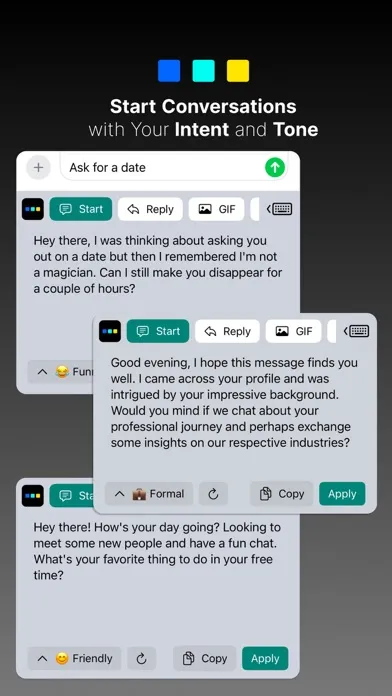 Capturas de pantalla de TextMaster: AI Writer Keyboard