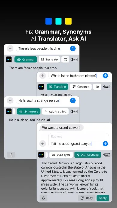 Capturas de pantalla de TextMaster: AI Writer Keyboard