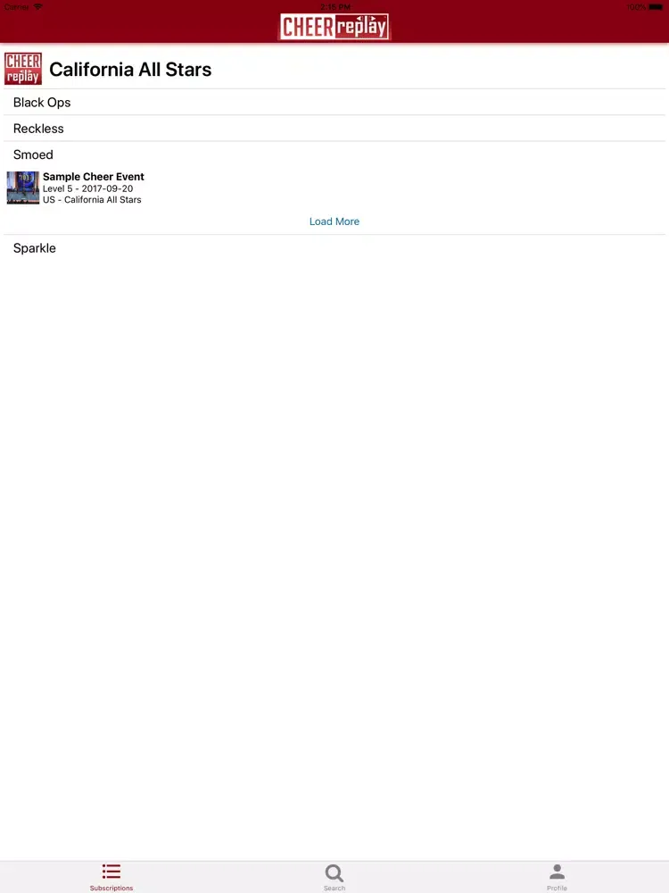 Скриншоты Cheer Replay iPad 