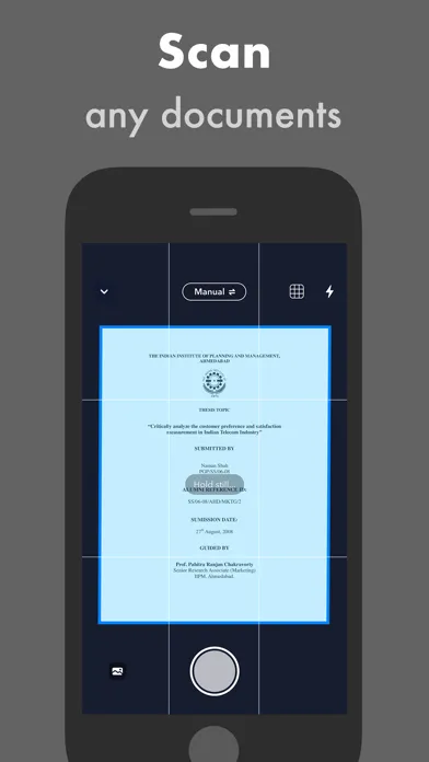 Capturas de tela do Handy Scanner App - Scan PDF