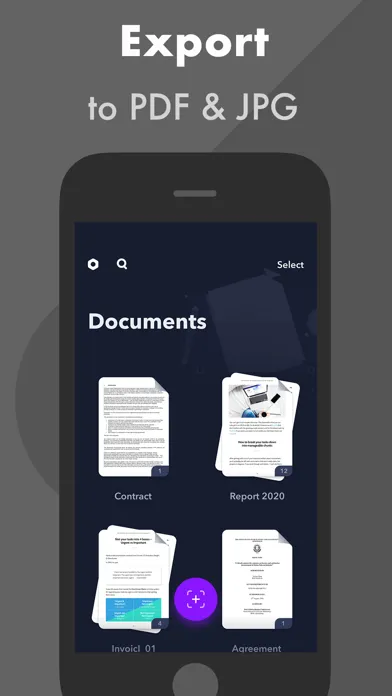 Capturas de tela do Handy Scanner App - Scan PDF