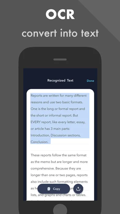 Capturas de tela do Handy Scanner App - Scan PDF