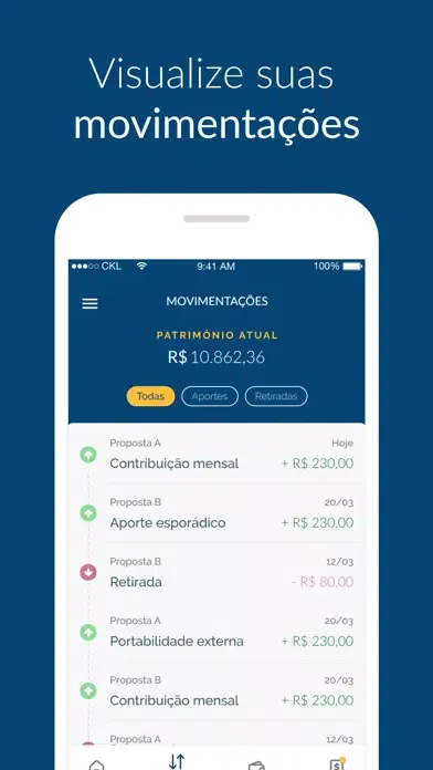 Capturas de pantalla de EuQueroInvestir Corretora