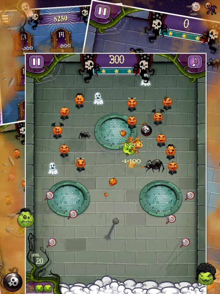 Zrzuty ekranu Pumpkin Shot! Trick or Treat Pop it! Free iPad 