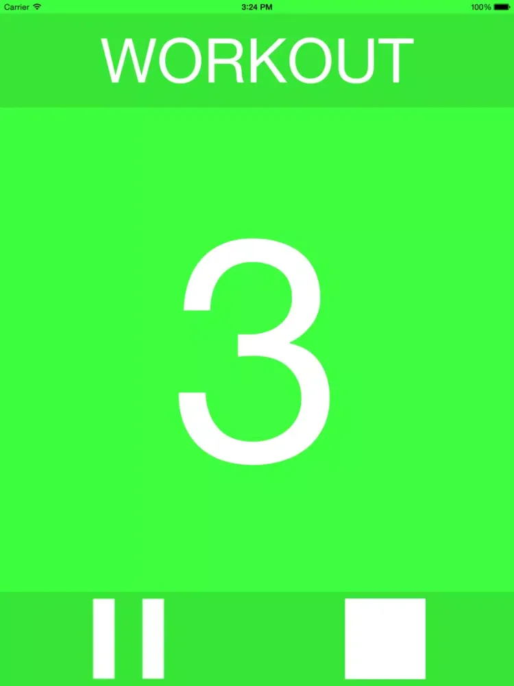 Tabata Timer: Easy-to-Use Workout Stopwatch iPad  Screenshots
