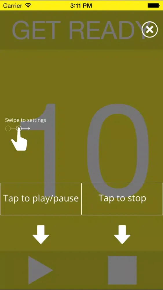 Tabata Timer: Easy-to-Use Workout Stopwatch Screenshots