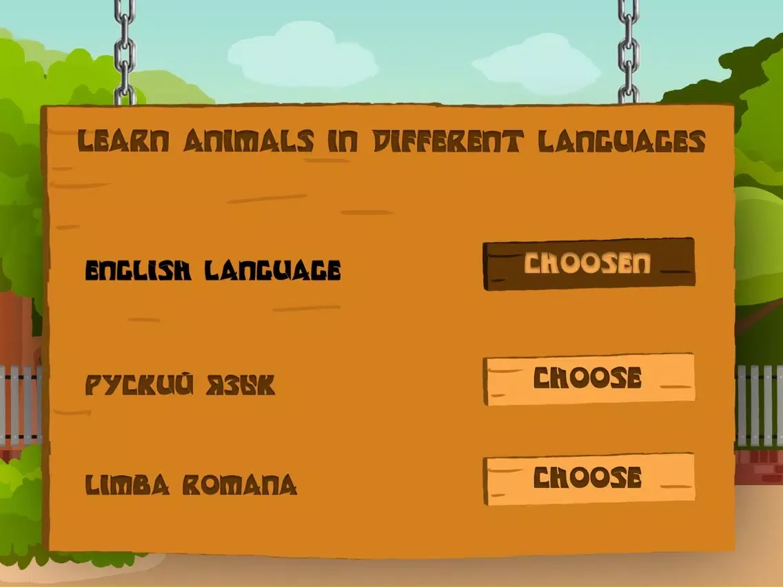 Ảnh chụp màn hình của ZOO PARK - Learn Animals Cognitive Kid Game iPad 