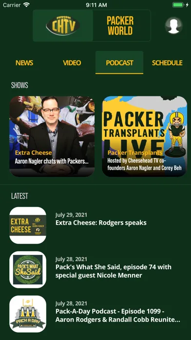 Cheesehead TV應用截圖