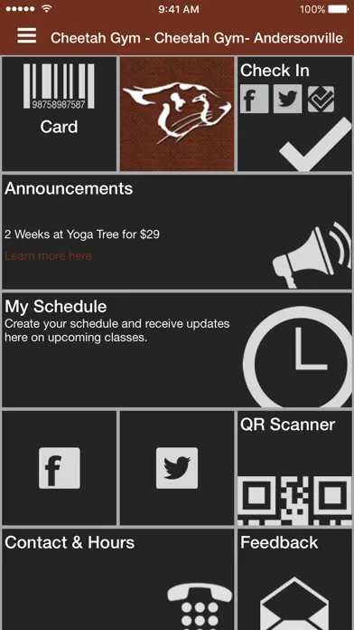 Screenshot di Cheetah Gym