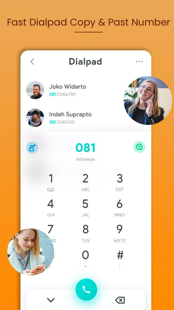 Ảnh chụp màn hình của Contacts